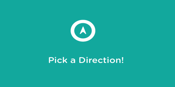 Pick a Direction!